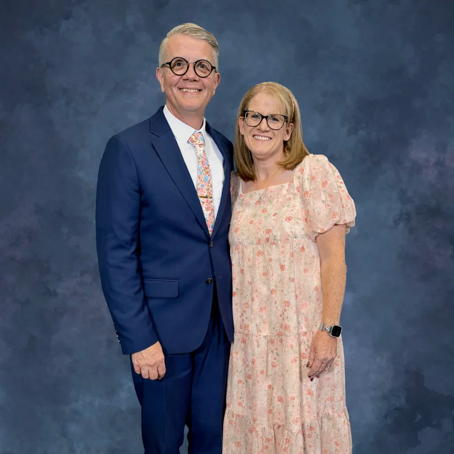 Brian and Julie Holman together
